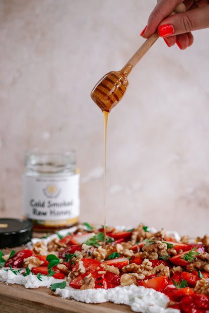 Cold Smoked Pure Australian Raw Honey 375g